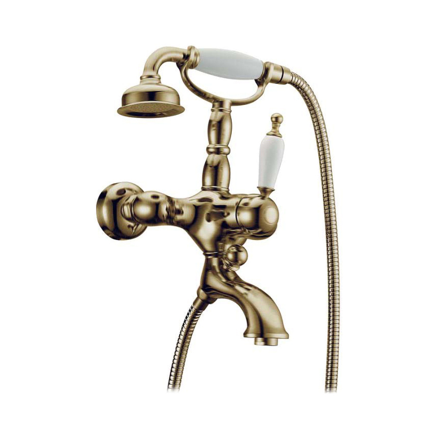 Смеситель для ванны с душем Boheme Medici 303 бронза