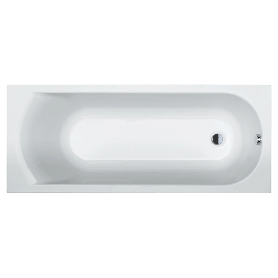 Акриловая ванна Riho Miami 180х80 белая, без ножек