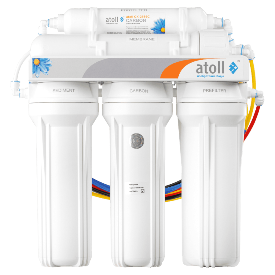 STDA Система обратного осмоса 5-ступенч ATOLL с краном STDA Система обратного осмоса 5-ступенч ATOLL с краном