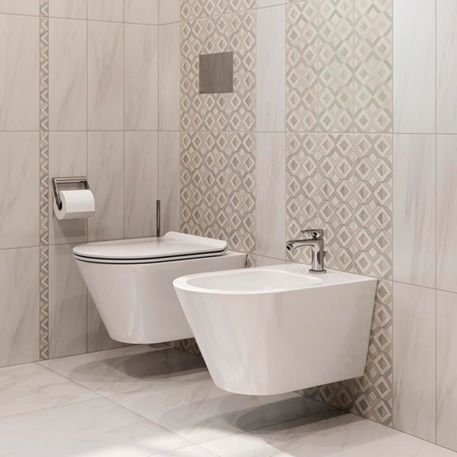 Биде подвесное Kerama Marazzi Plaza PLM.bidet.02 белое