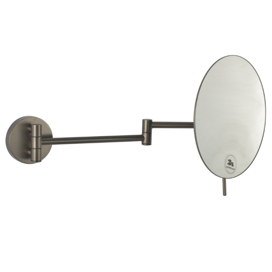 Косметическое зеркало Boheme 508-GM оружейная сталь Косметическое зеркало Boheme 508-GM оружейная сталь