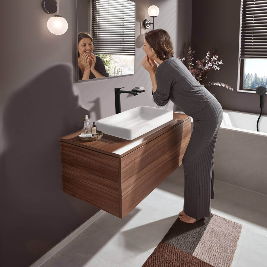 Мыльница Hansgrohe черный матовый 41746670