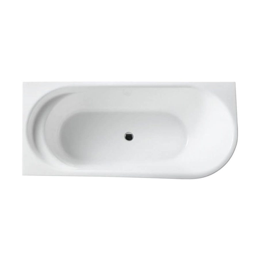Акриловая ванна BelBagno BB410 150х80 L белая, с ножками