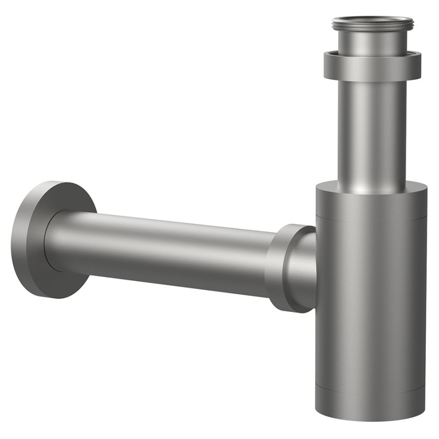 Сифон для раковины AVS никель брашированный