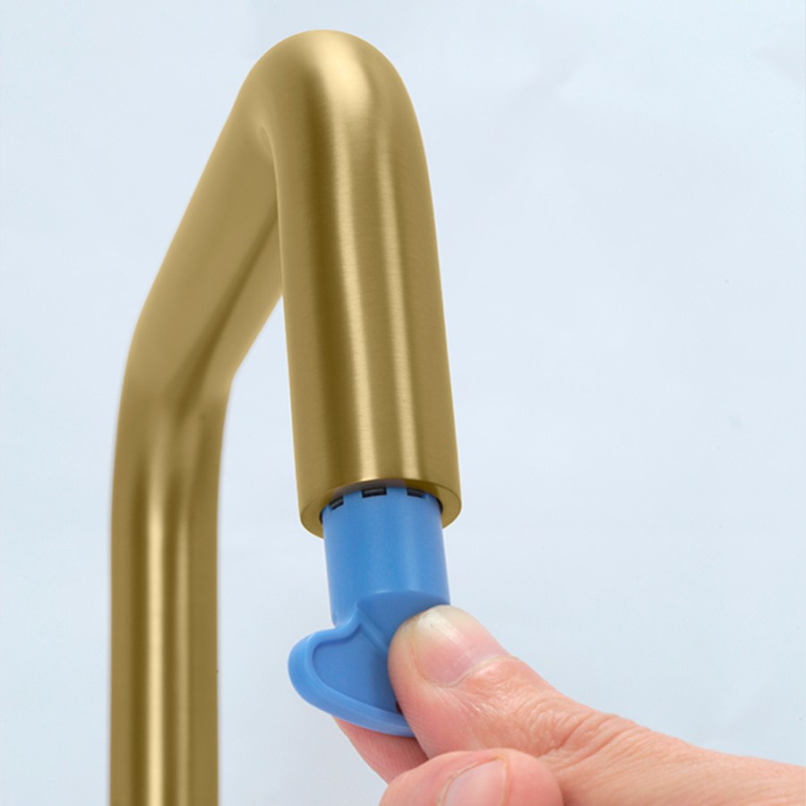 Смеситель для кухни AVS брашированное золото