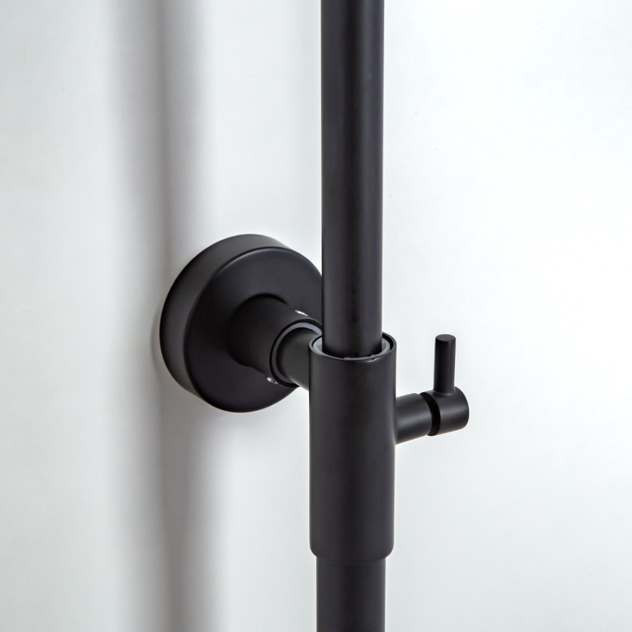 Душевая стойка AVS Slimmer 811-151-MB черный матовый Душевая стойка AVS Slimmer 811-151-MB черный матовый