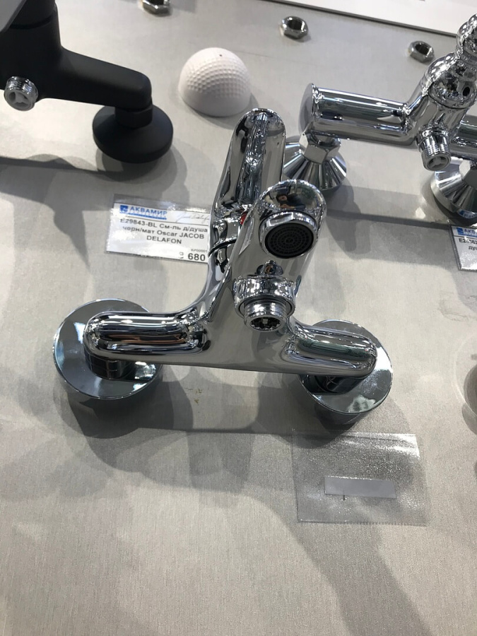 Смеситель для ванны и душа Jacob Delafon Elite E32909-CP хром