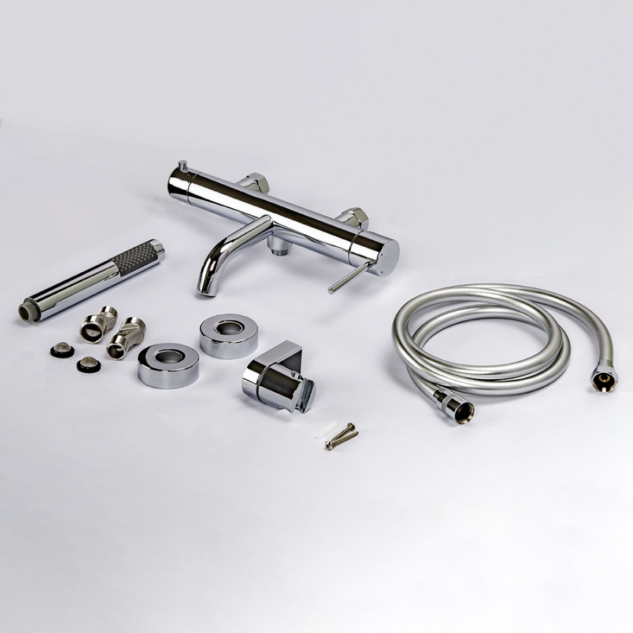 Смеситель для ванны с душем AVS Slimmer хром