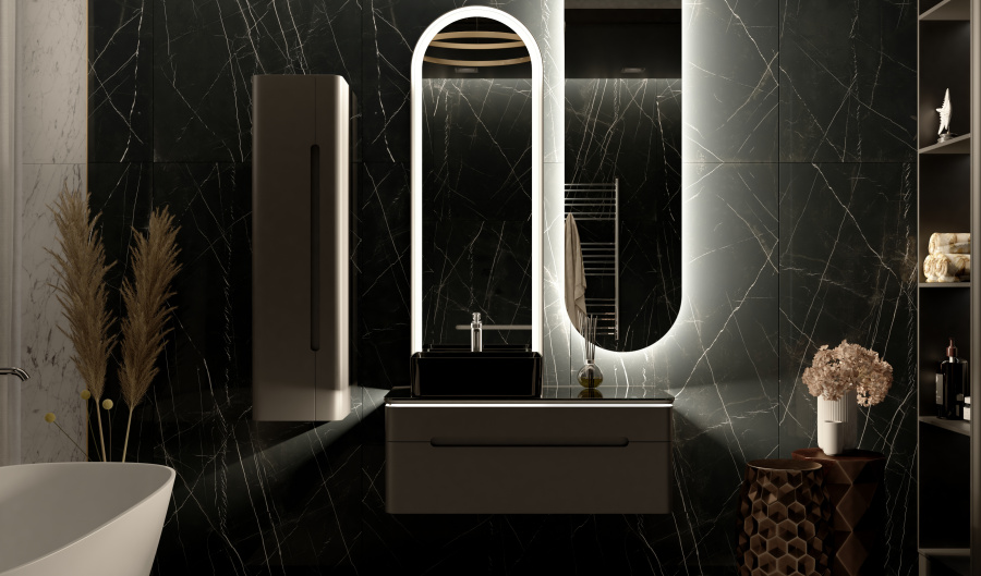 Зеркало Jorno Shine 51 с подсветкой