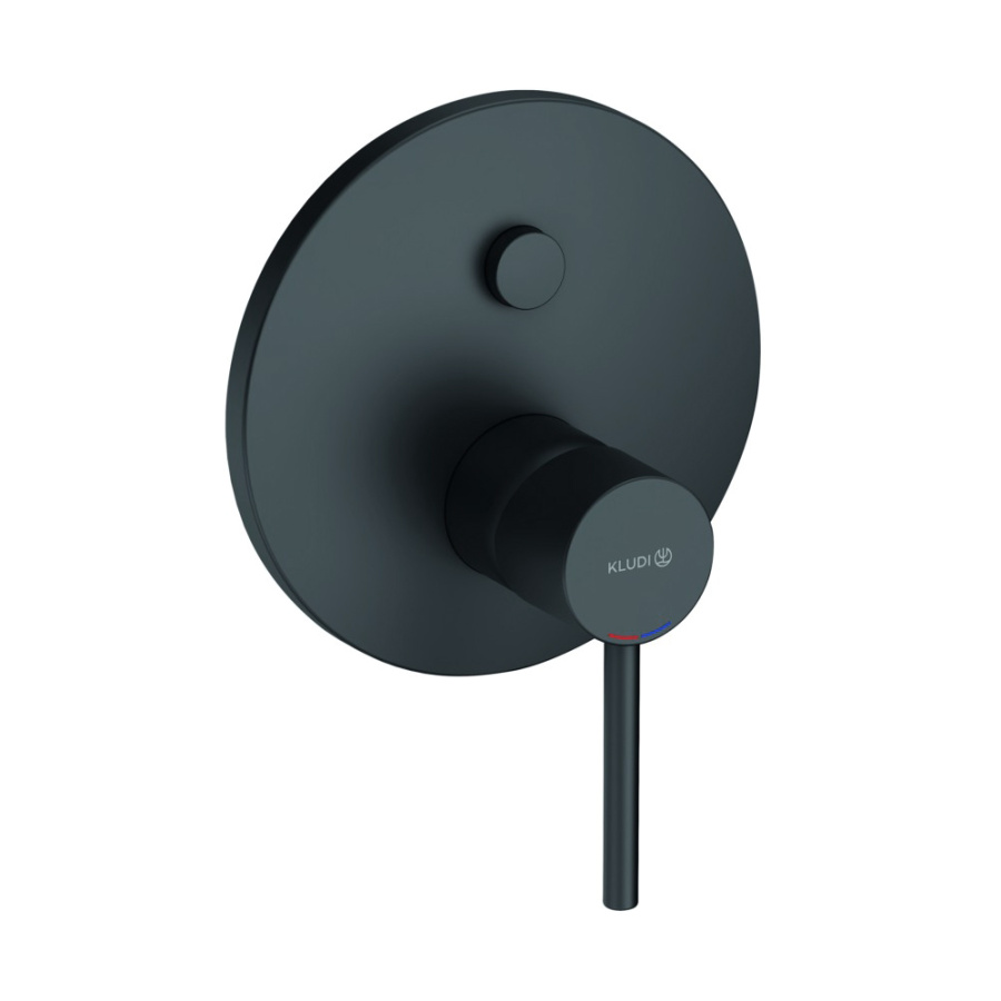Смеситель для ванны и душа Kludi Bozz 386593976 черный матовый