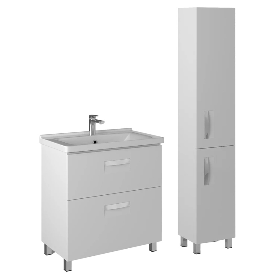 К-т: Тумба напольная 805*455*890+р-на Миранда+пенал 350*1800*300 прав. Ирида BRIZ