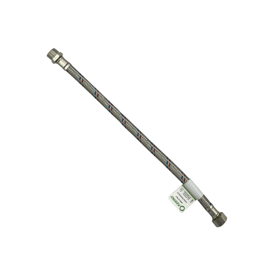 Подводка к смесителю Flexitaly 150020540RB DN8 3/8"н*3/8"в 40 см Подводка к смесителю Flexitaly 150020540RB DN8 3/8"н*3/8"в 40 см