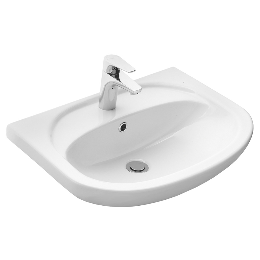 Раковина Aquaton Акварель 1Wh110195 61x46 белая Раковина Aquaton Акварель 1Wh110195 61x46 белая