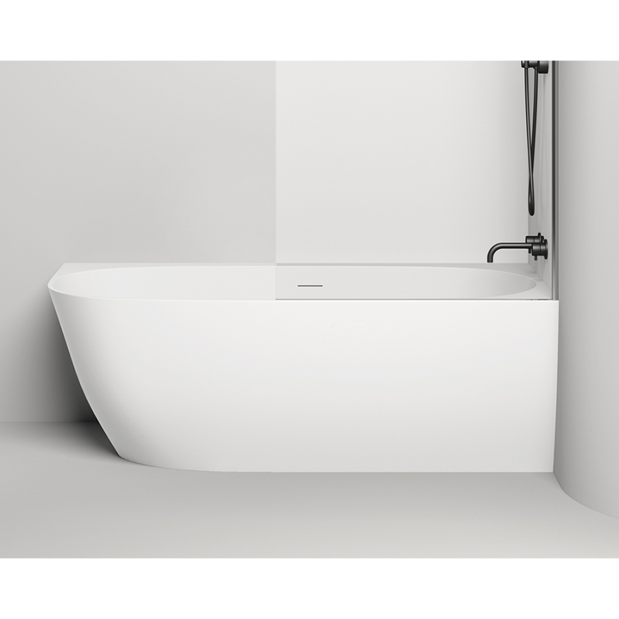 Ванна из искусственного камня Salini Sofia Corner S-Stone 170x85 R белая матовая, с донным клапаном Ванна из искусственного камня Salini Sofia Corner S-Stone 170x85 R белая матовая, с донным клапаном