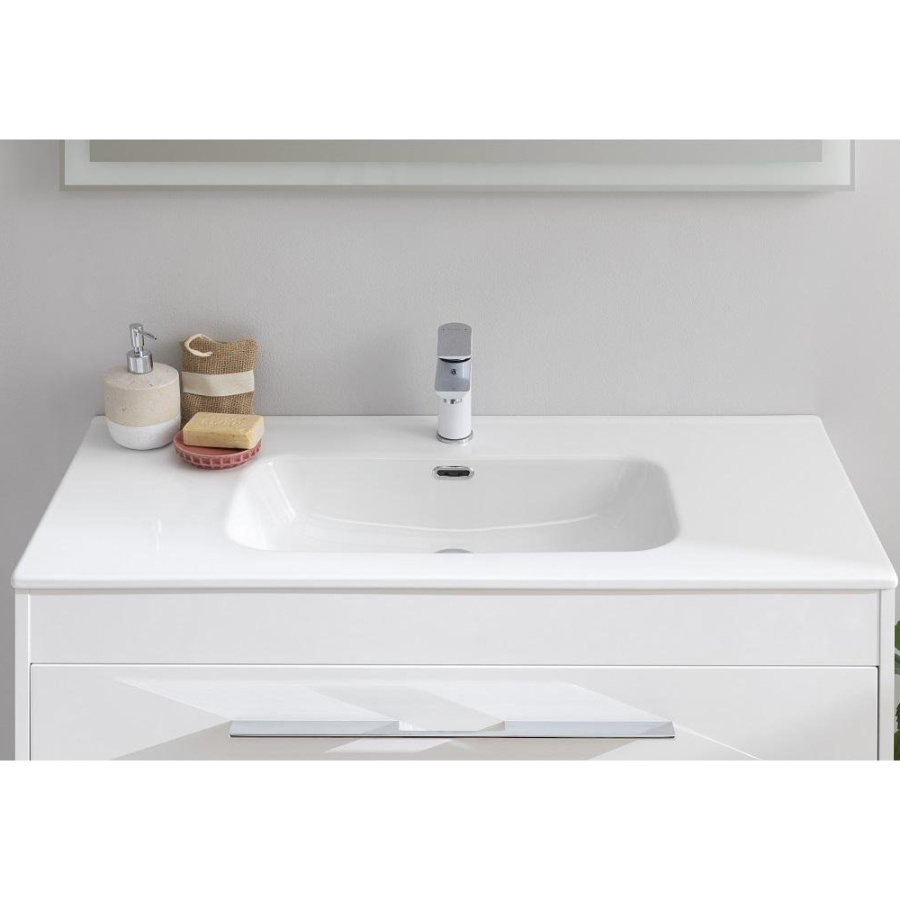 Мебельная раковина Aquanet Flat 254365 101x46,5 белая Мебельная раковина Aquanet Flat 254365 101x46,5 белая