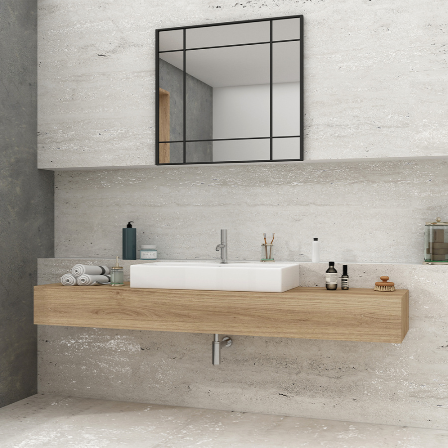 Керамогранит AVS Travertino White 60x120 карвинг Керамогранит AVS Travertino White 60x120 карвинг