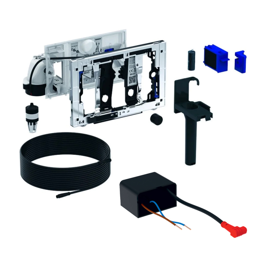 115.050.21.1+243.971.00.1 Модуль DuoFresh для бачков Sigma 12 см + блок питания GEBERIT