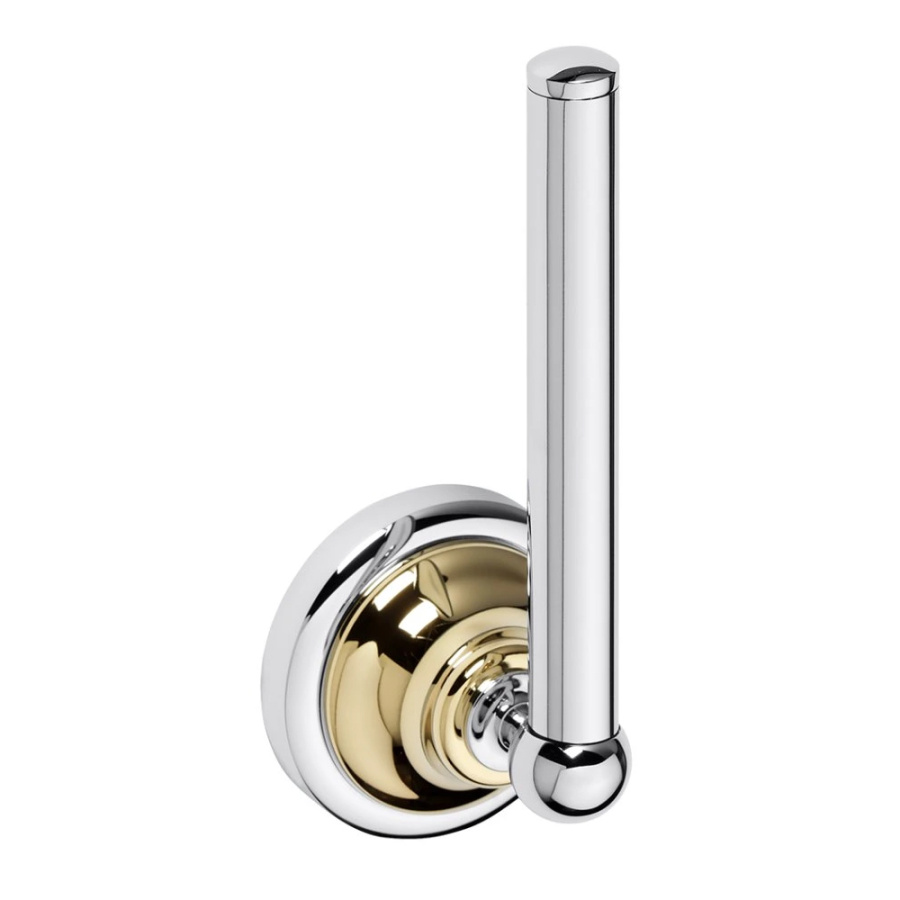 Держатель запасного рулона Bemeta Retro 144212038 хром/золото Держатель запасного рулона Bemeta Retro 144212038 хром/золото