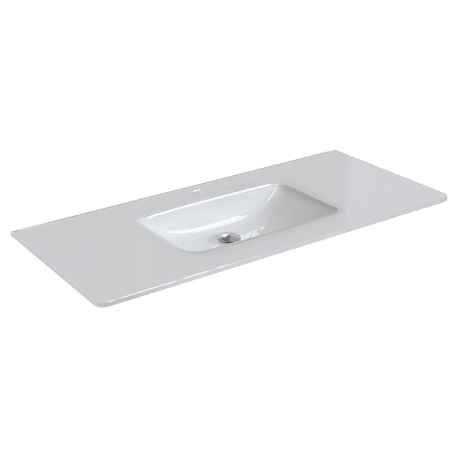 Раковина стеклянная 1200 Белый Accord Caprigo OW15-2215-R811