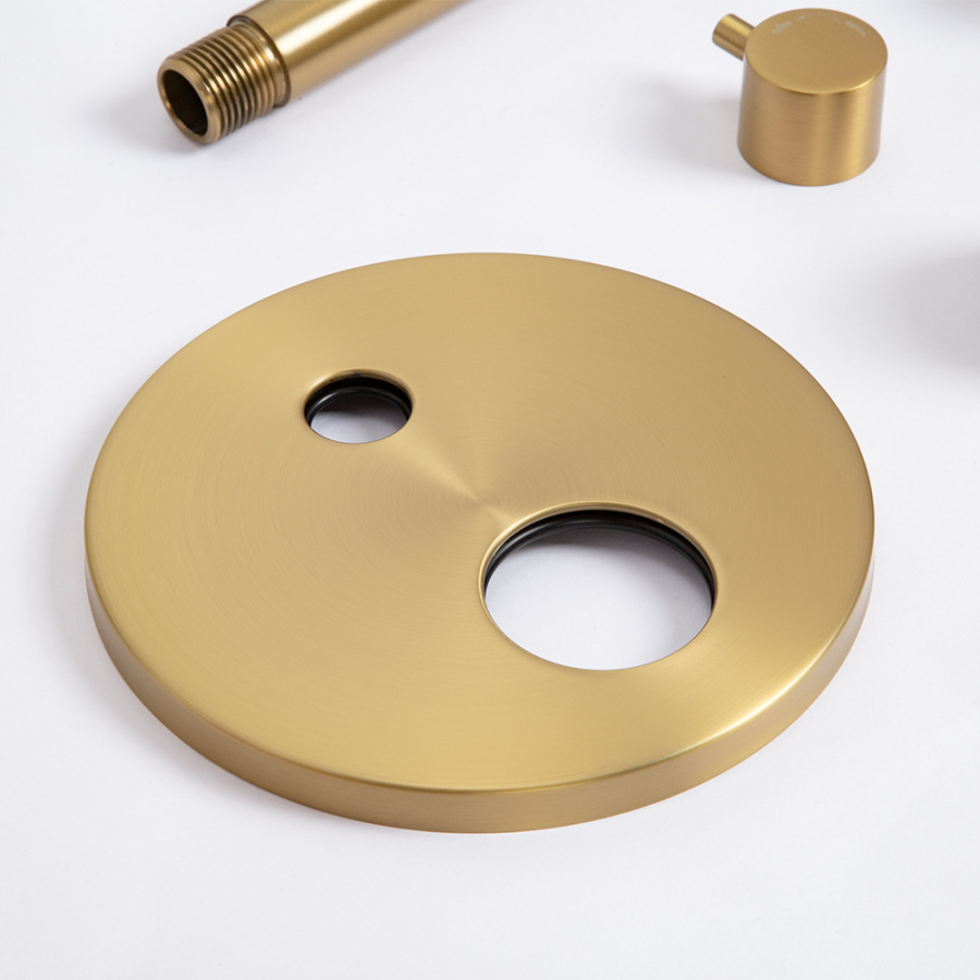 Душевой комплект AVS Slimmer 3в1 брашированное золото Душевой комплект AVS Slimmer 3в1 брашированное золото