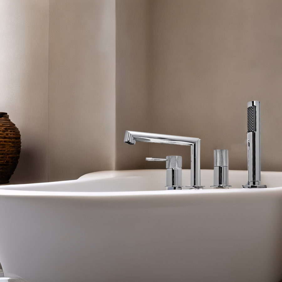 Смеситель на борт ванны AVS Seeme хром Смеситель на борт ванны AVS Seeme хром