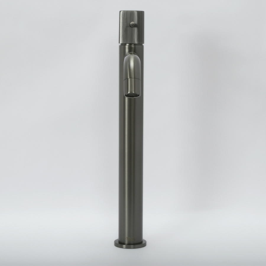 Смеситель для раковины AVS Pulse высокий, оружейная сталь Смеситель для раковины AVS Pulse высокий, оружейная сталь