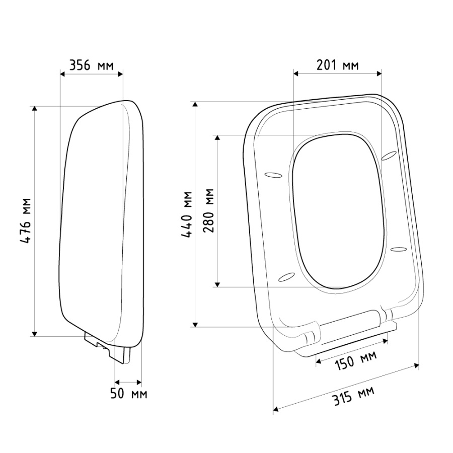 Крышка-сиденье AVS 017 с микролифтом Крышка-сиденье AVS 017 с микролифтом