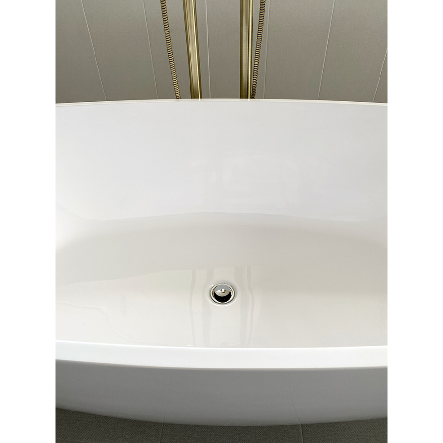 Ванна из искусственного камня Aqua de Marco Angelo 175x80 белая Ванна из искусственного камня Aqua de Marco Angelo 175x80 белая