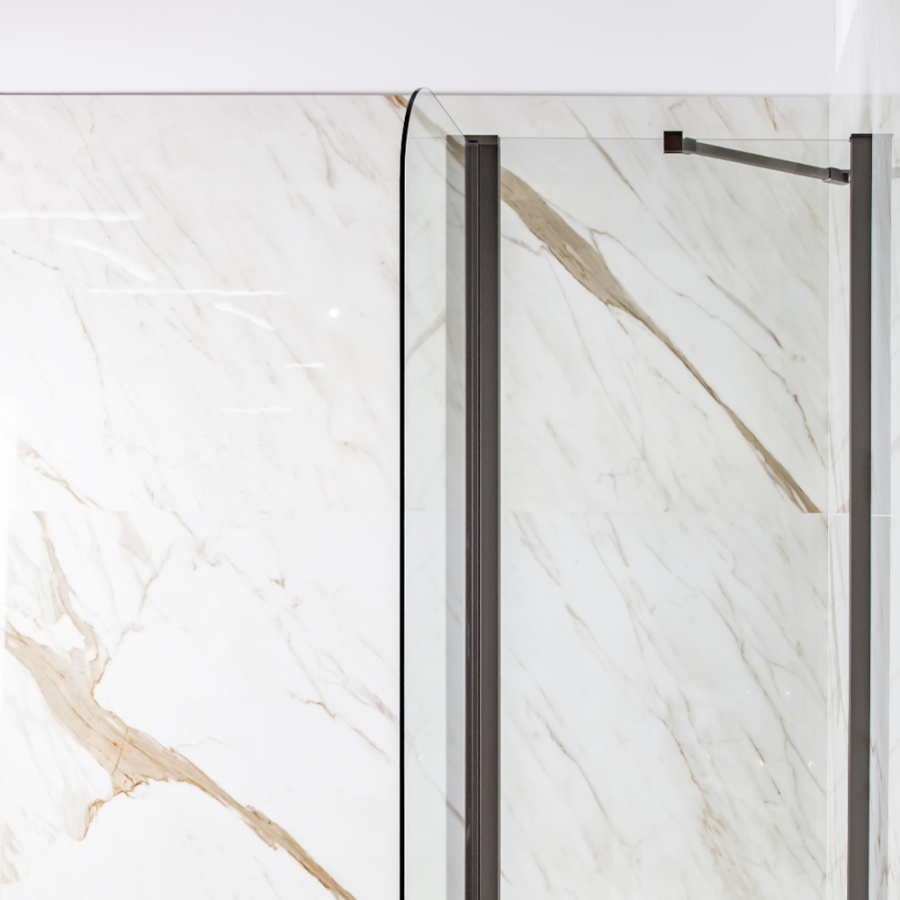 Шторка на ванну AVS Асти Дуо 100 см правая профиль оружейная сталь, прозрачное стекло Шторка на ванну AVS Асти Дуо 100 см правая профиль оружейная сталь, прозрачное стекло