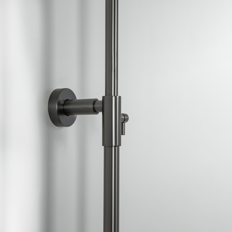 Душевая стойка AVS Slimmer оружейная сталь