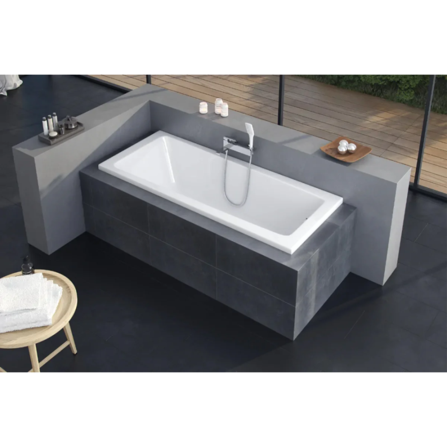 Акриловая ванна Excellent Ava 160х70 белая, без каркаса