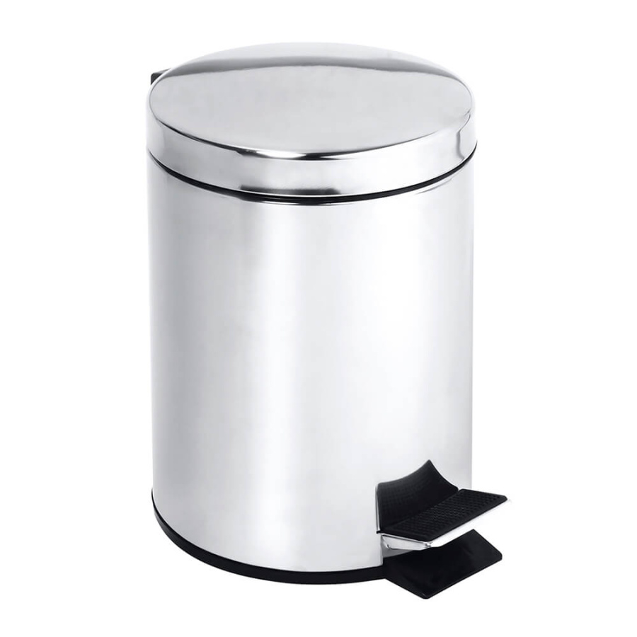Ведро для мусора хромовое 12 л BEMETA 104315032 Ведро для мусора хромовое 12 л BEMETA 104315032