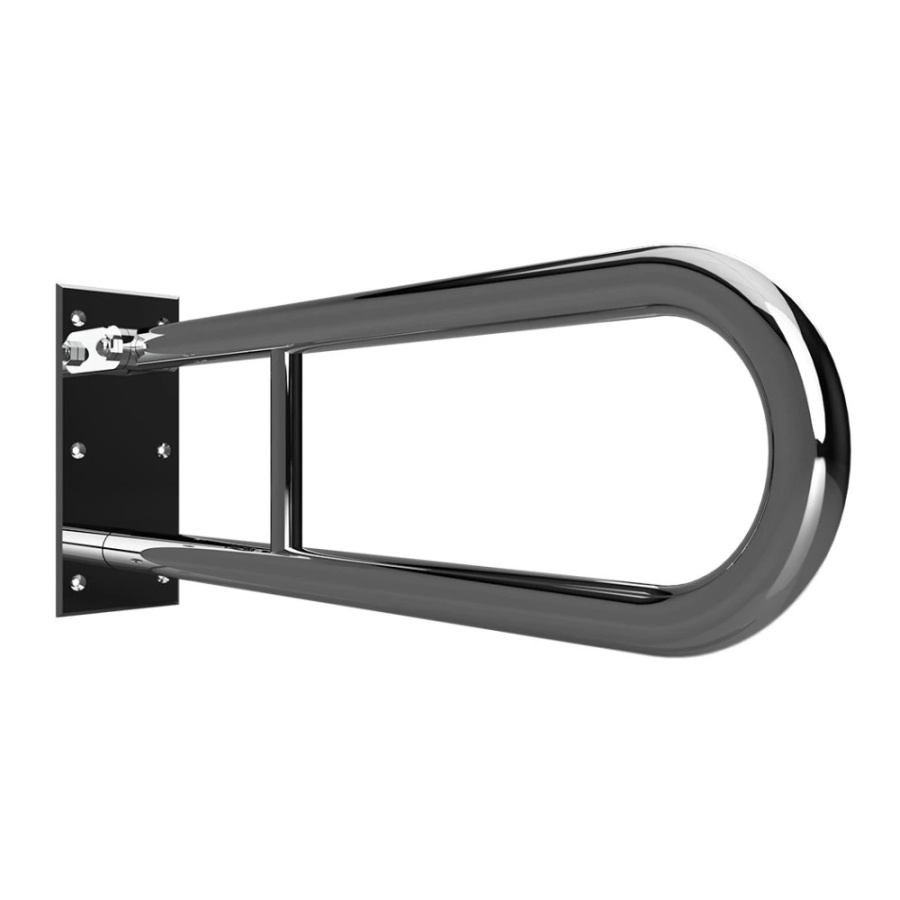 Поручень Bemeta Help program 301102081 откидной, хром Поручень Bemeta Help program 301102081 откидной, хром