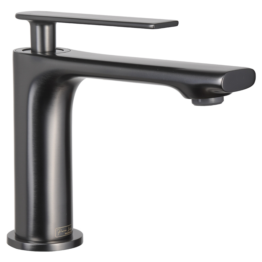 Смеситель для раковины Maxonor Pleasure PL1086-9 оружейная сталь