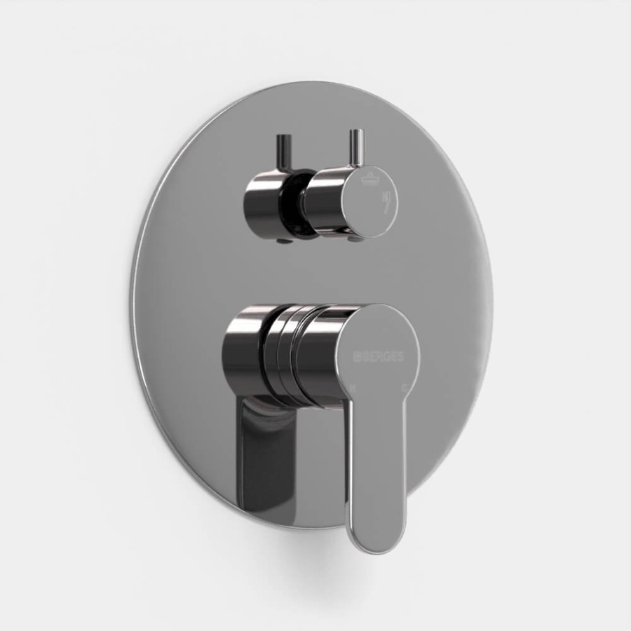 Душевой комплект 3в1 Berges Ventas 2R 073003 хром Душевой комплект 3в1 Berges Ventas 2R 073003 хром