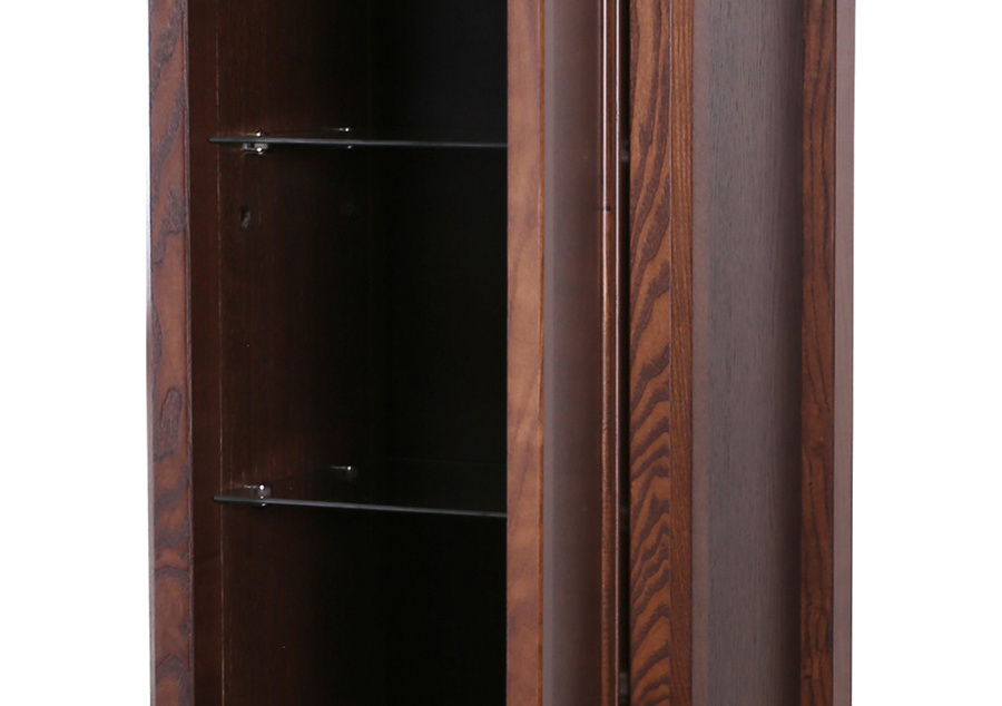 Шкаф-пенал ASB Wood Line Модерн 40 антикварный орех