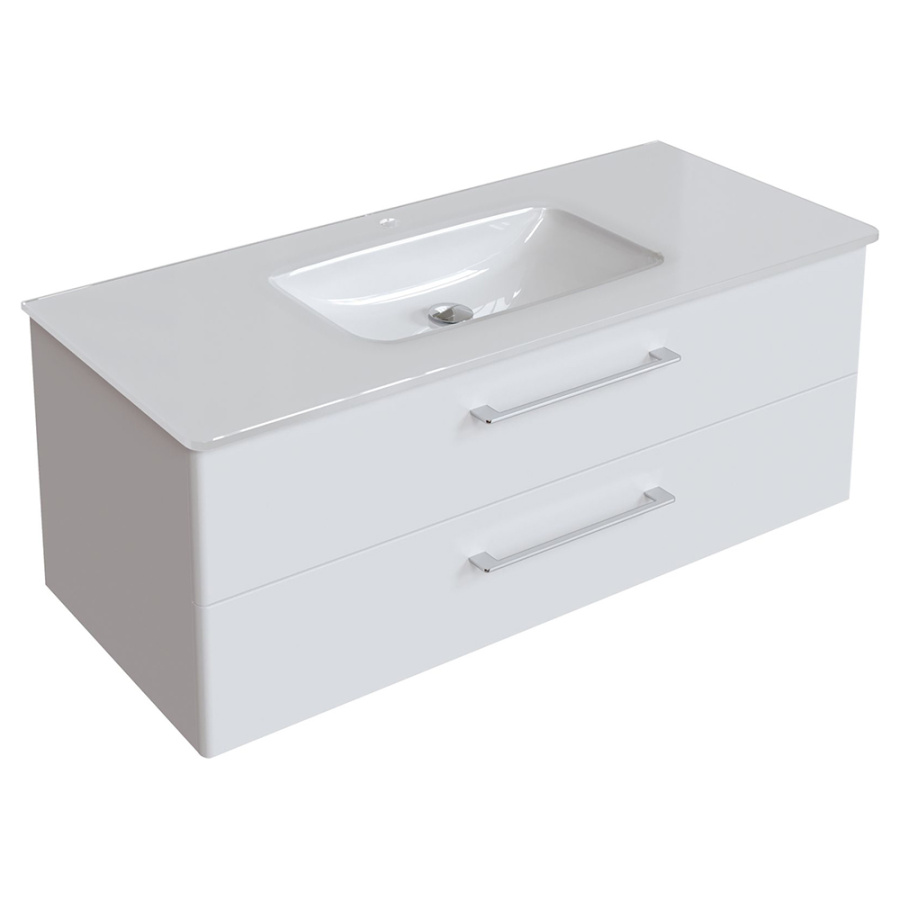 Раковина стеклянная 1200 Белый Accord Caprigo OW15-2215-R811