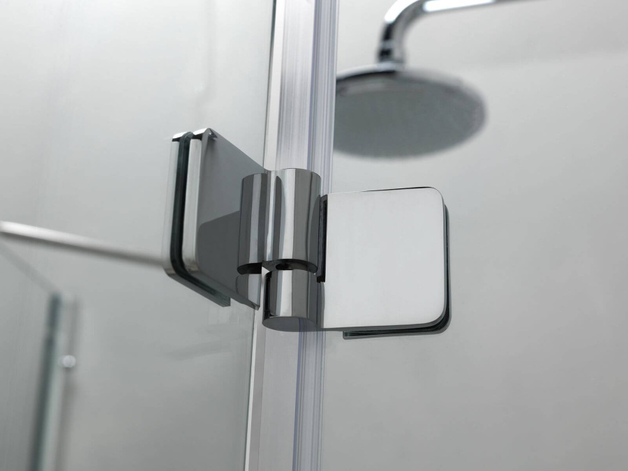 Душевой уголок Kolpa San Atlas TKP 90x90 профиль хром, стекло прозрачное