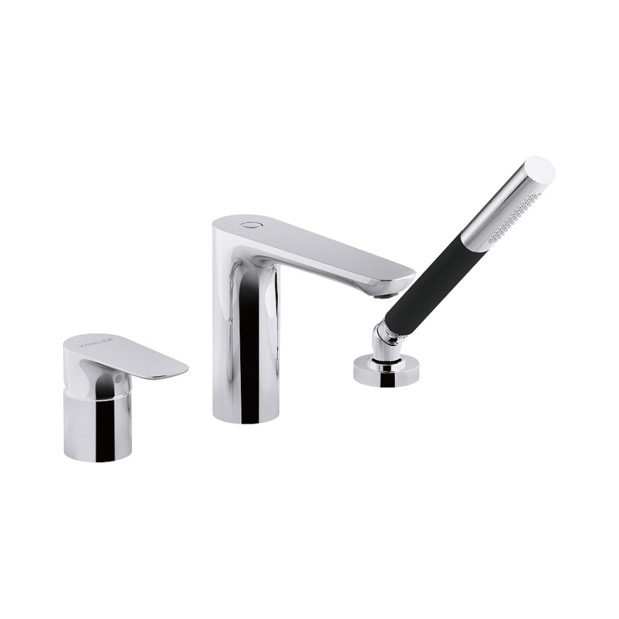 Смеситель на борт ванны Jacob Delafon Aleo E72292-CP хром Смеситель на борт ванны Jacob Delafon Aleo E72292-CP хром