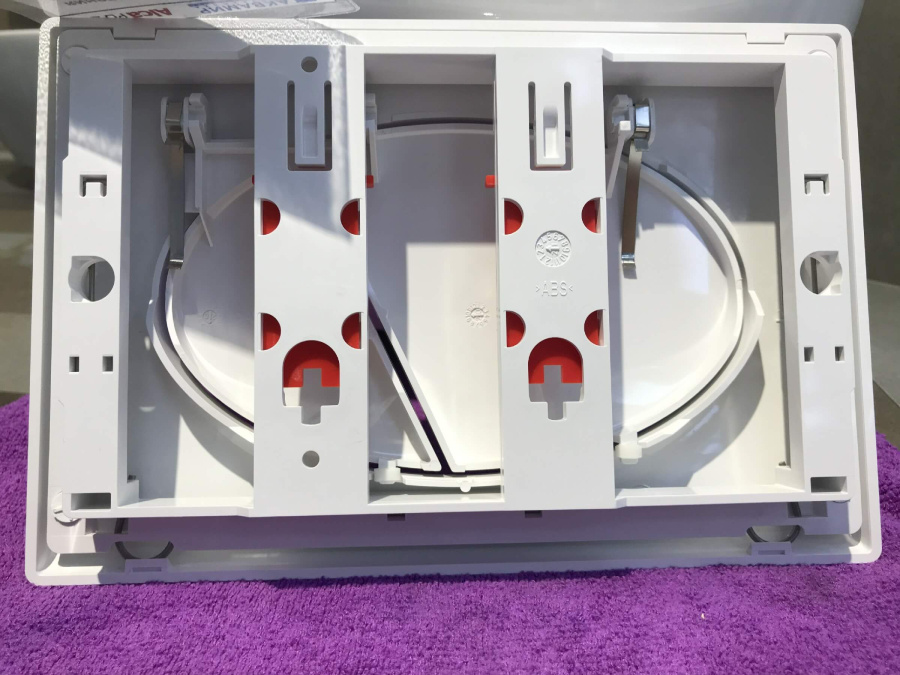 Кнопка смыва Alcaplast M70 белая