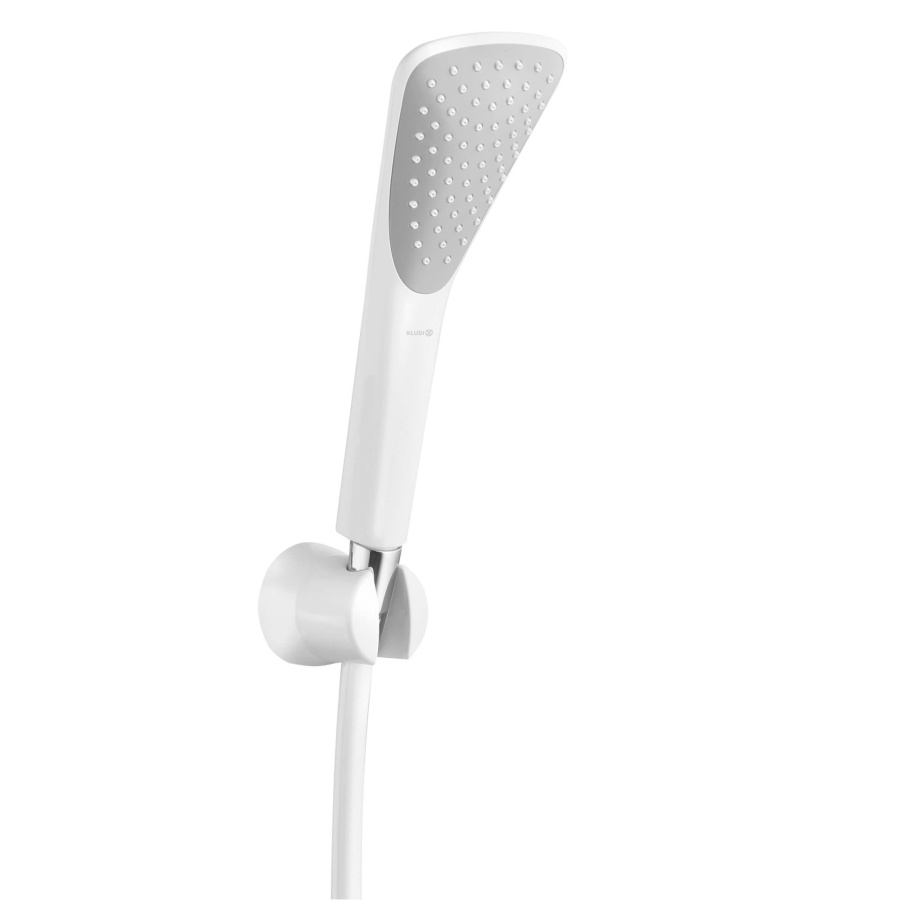 KLUDI FIZZ Душевой гарнитур для ванны 1S, белый хром 6765091-00 KLUDI FIZZ Душевой гарнитур для ванны 1S, белый хром 6765091-00