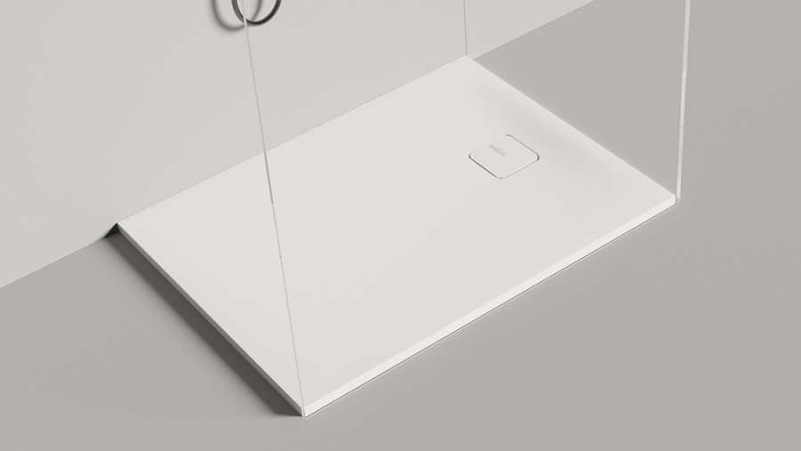 Поддон для душа Salini Oasi S-Stone 120x90 белый матовый, с сифоном