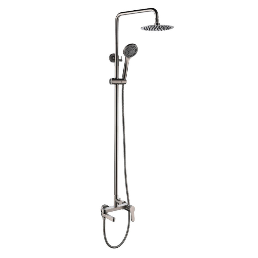 Душевая стойка BelBagno Delta DEL-VSCM-IN сатин