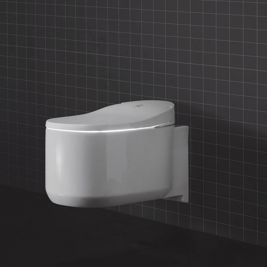 120172 монтажная сист в компл с унитазом, SENSIA ARENA+ клав хром 4 в 1