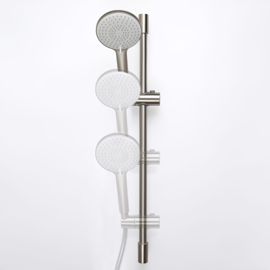 Душевой гарнитур AVS брашированный никель Душевой гарнитур AVS брашированный никель
