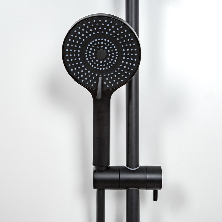 Душевая стойка AVS Slimmer 811-151-MB черный матовый Душевая стойка AVS Slimmer 811-151-MB черный матовый