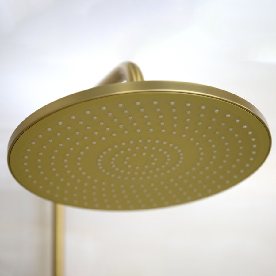 Душевая стойка AVS Slimmer брашированное золото Душевая стойка AVS Slimmer брашированное золото