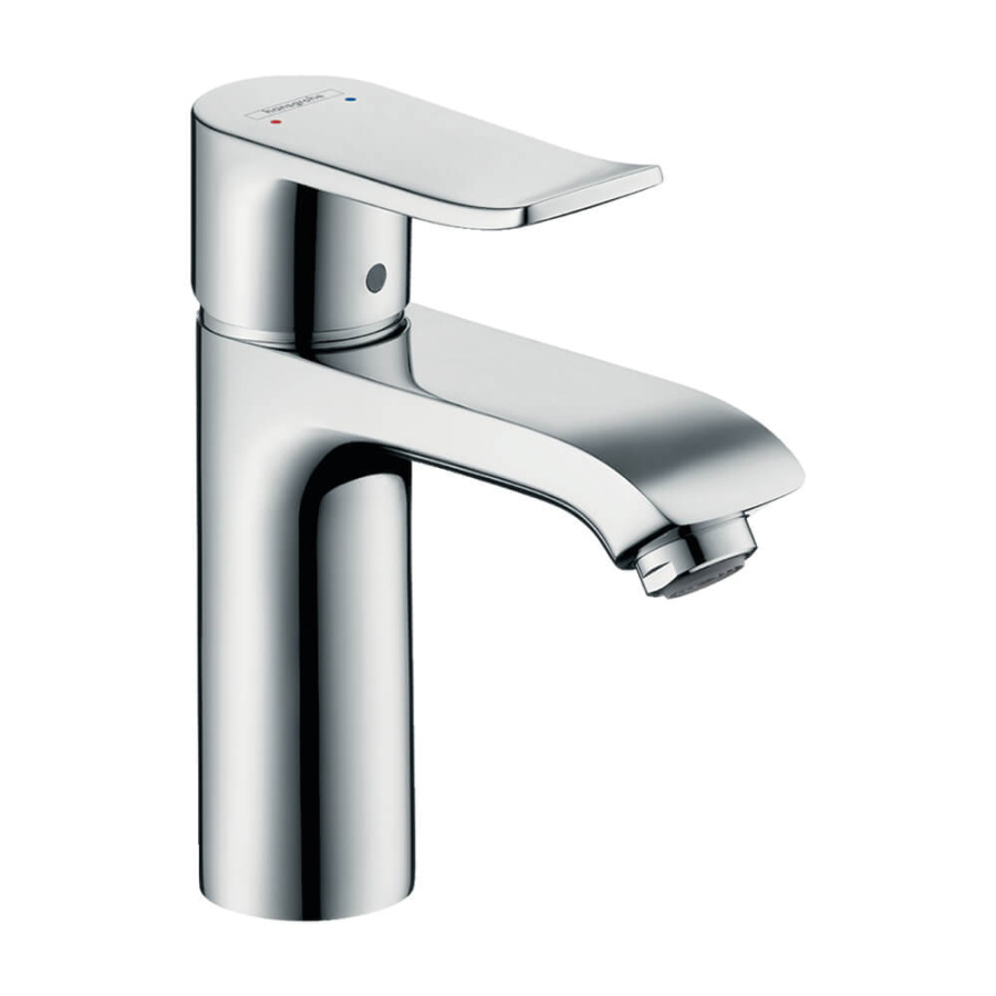 Смеситель для раковины Hansgrohe Metris 31080000 хром
