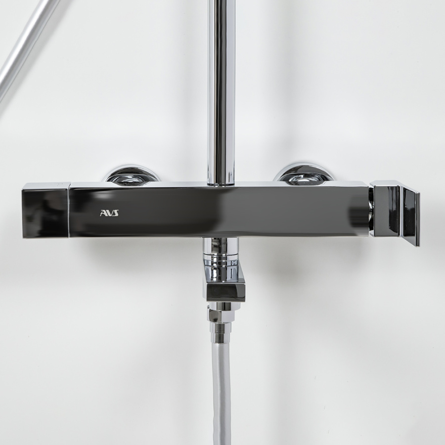 Душевая стойка AVS Cube хром Душевая стойка AVS Cube хром