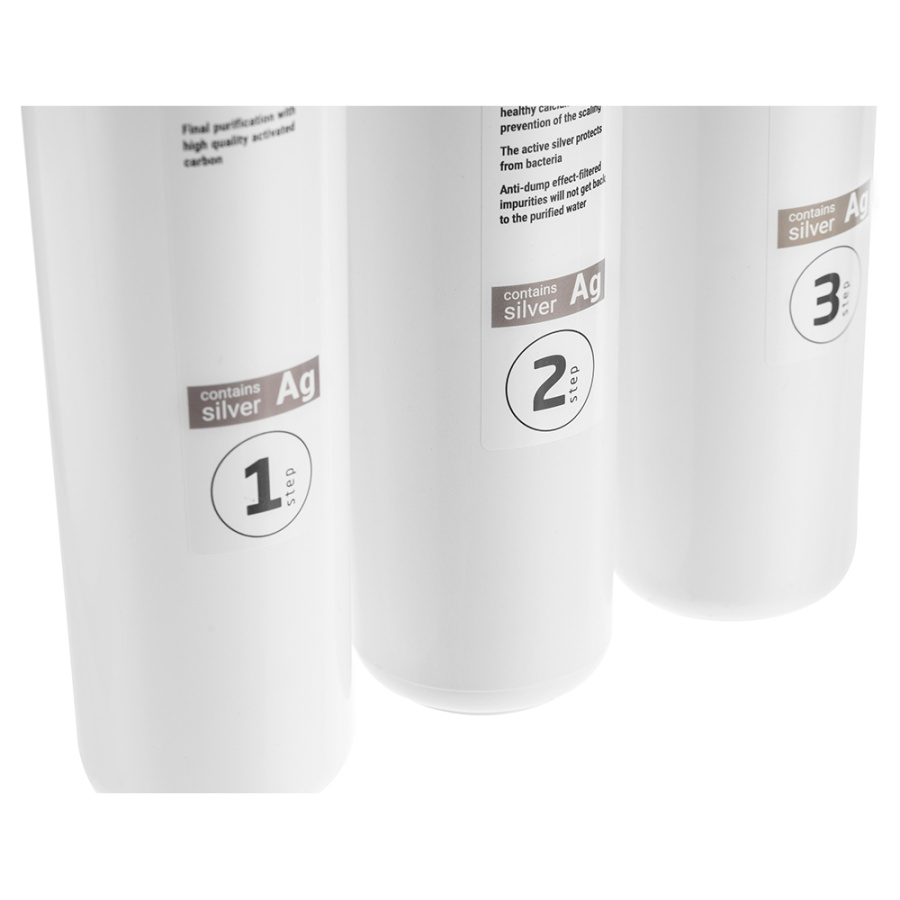 Комплект сменных картриджей Смарт Универсальный для жесткой воды Гейзер 50094